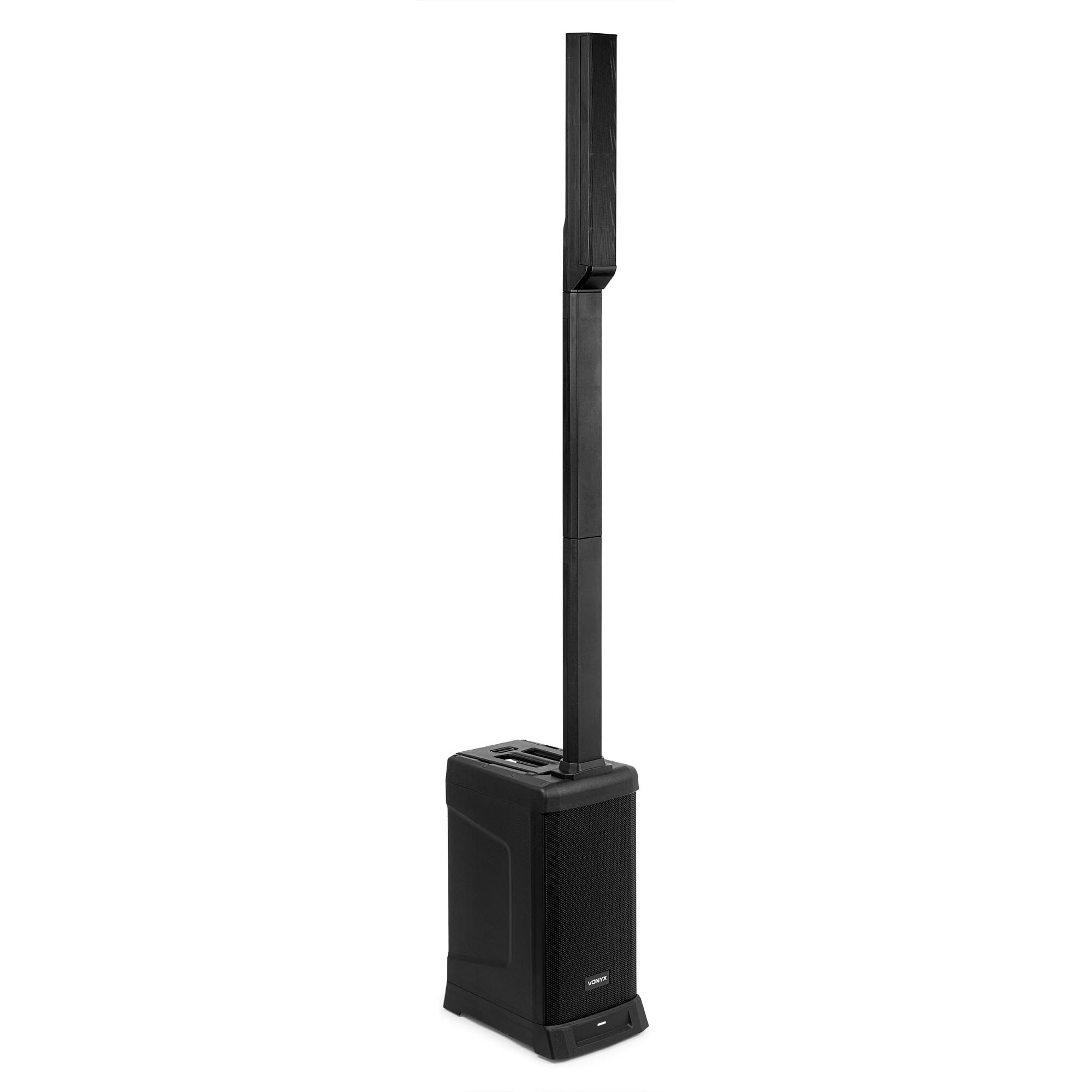 Vonyx VX820 aktivt kolumnhögtalarsystem - Line array PA ljudsystem - Med Bluetooth - 400W