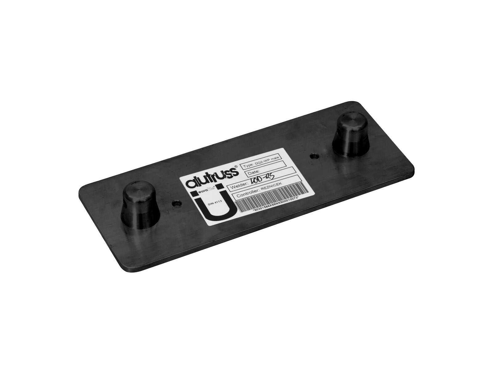 ALUTRUSS DECOLOCK DQ2-WPM Wall Mounting Plate MALE bk