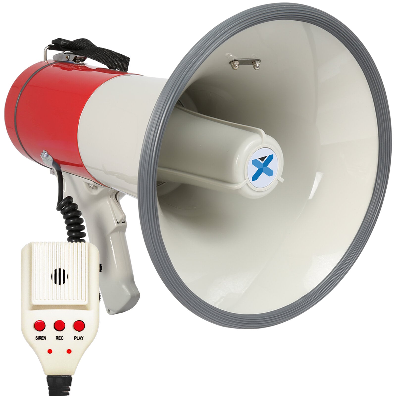 Vonyx MEG050 50W inspelning, siren, inkl. sladdmikrofon
