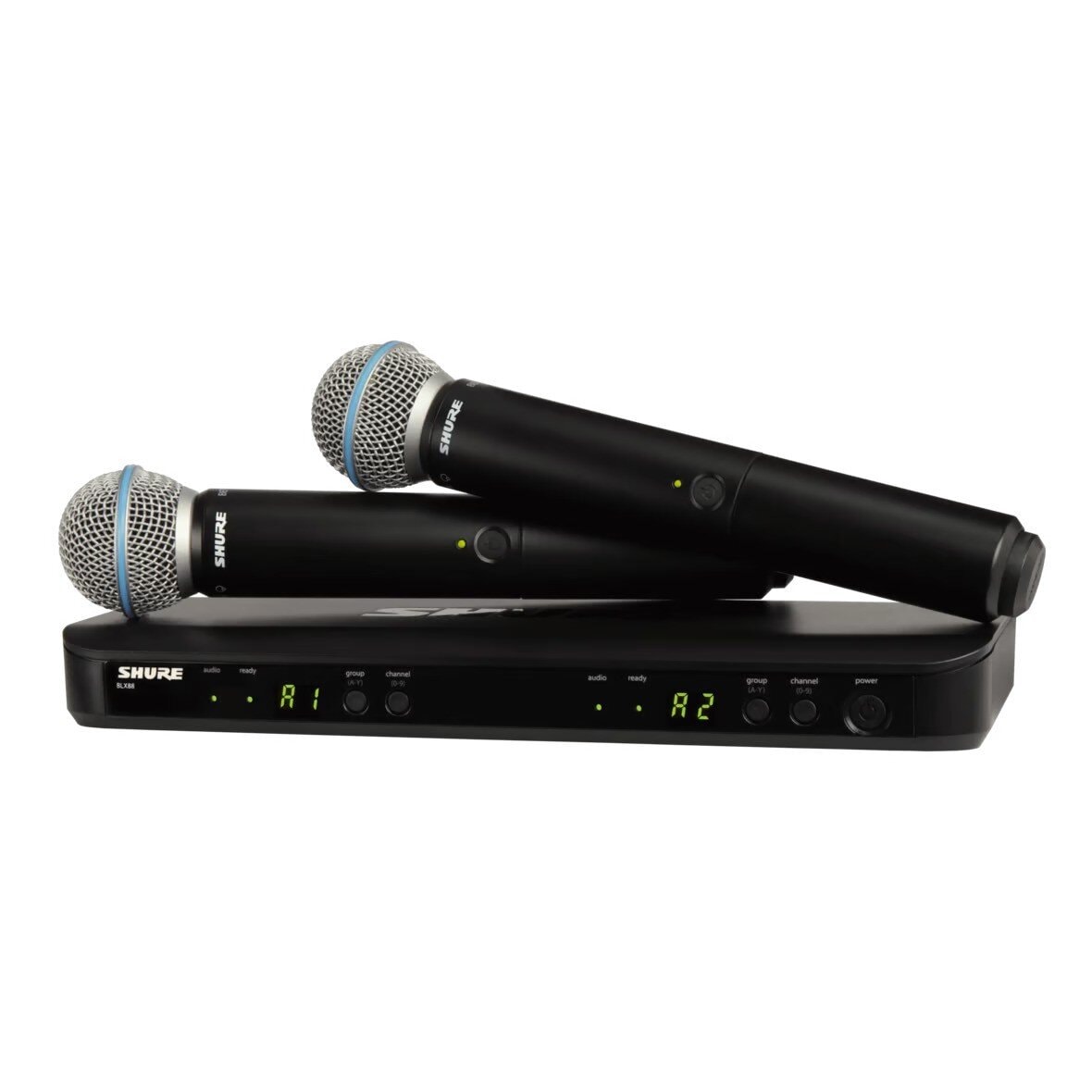 Shure BLX288-B58 dual receiver med 2x BETA58(823-832MHz)